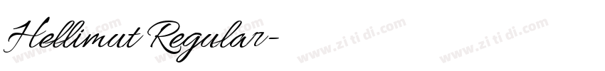 Hellimut Regular字体转换 Hellimut Regular字体转换